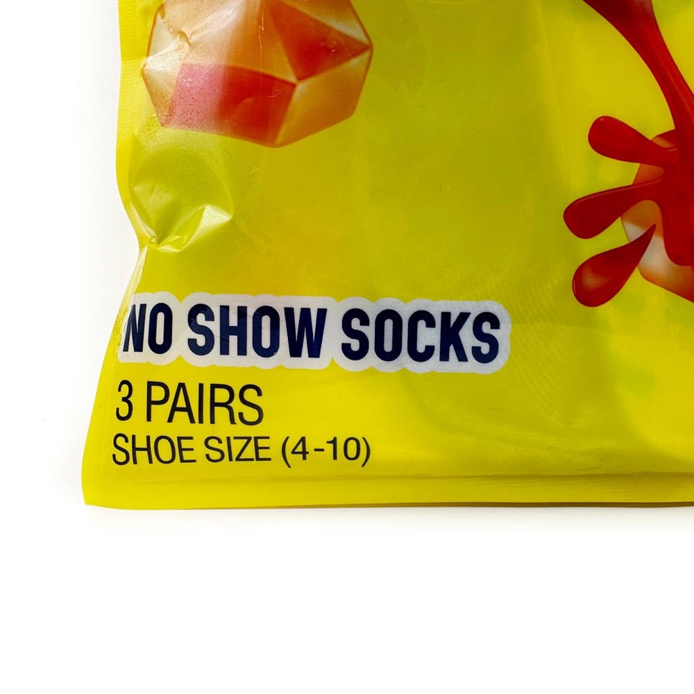Fruit Gushers No Show Socks 3 Pairs Womens Novelty Gift - Picture 2 of 8